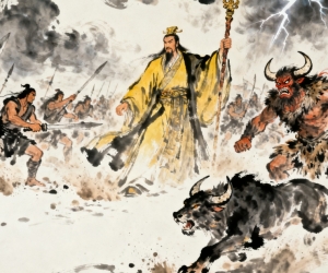 涿鹿之战：蚩尤的“铜头铁额”有多猛？炎黄联军的“远古版战术”